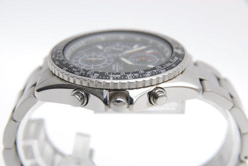 【 N MINT 】 Seiko Flightmaster 7T92-0CF0 Chronograph Quartz Watch from JAPAN